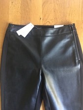 Legging cuir vegan devant