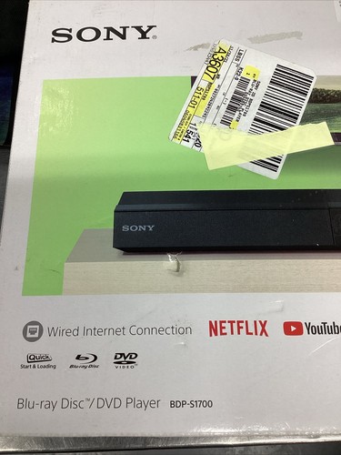 Sony blue ray dvd player - sony,