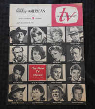 TV Week Régional Guide Neuf Montre pour 1967 Barbara Eden Cowboy En Afrique