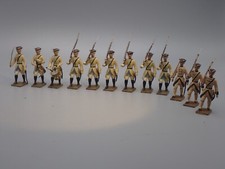 PLOMB CBG-MIGNOT     FAB 1960-70 -  12  SOLDATS LOUIS XV    BVN