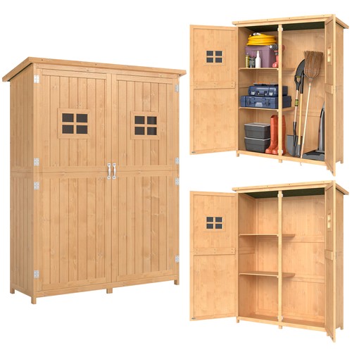 Outsunny armoire jardin - outsunny,