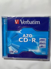CD VERBATIM AZO CD-R 700 MB/ CD, NEUF SOUS BLISTER