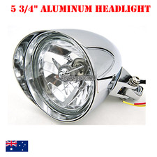 Phare 5 3/4" H4 Billet Chrome