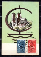 Carte Premier Jour EUROPA 1966