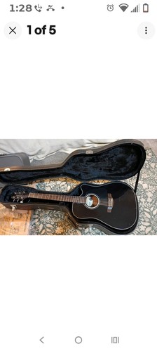 Takamine guitar and gator - takamine,