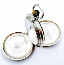 Longines 50.5mm Silver 900