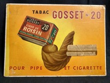 Ancien Rare Carton Pub Publicitaire TABAC 
