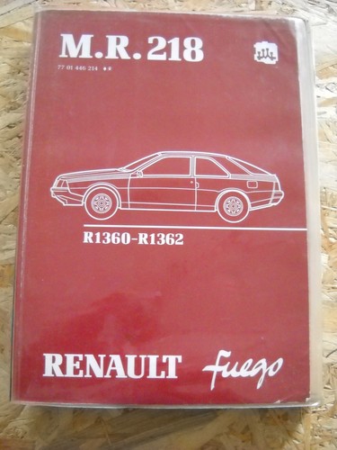 Manuel reparation renault - manuel, de