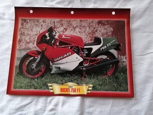 Ducati 750 fiche moto - 750,
