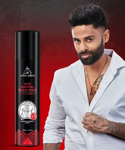 Spray crème épilatrice