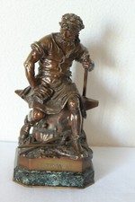 Bronze Sculpture Charles Auguste Lebourg France (1829-1906) - original signed