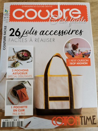 Magazine coudre est facile - coudre,