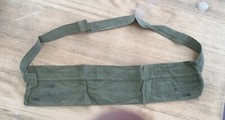 BANDOLEER TOILE POUR GARAND CAL. 30 M1 U.S. WW2 ORIGINAL VIDE OCCASION