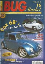 BUG MARKET N°16 SPEEDSTER PORSCHE 356 CLASSIQUE / COX'68 GERMAN LOOK