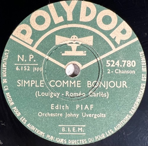 Edith piaf simple - edith, :
