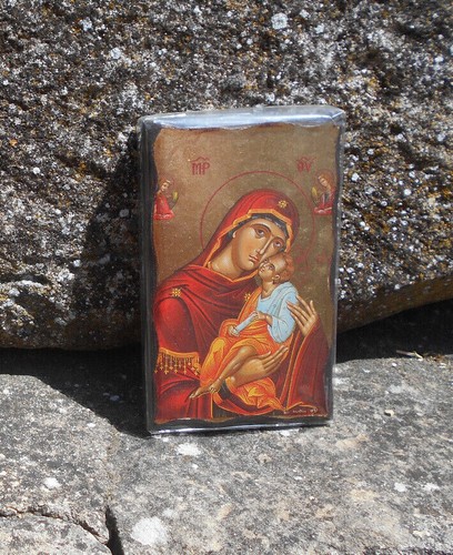 Vierge enfant petite - à, l'enfant