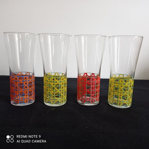 Verres orangeade - 4, à