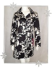 ① Manteau Léger Fantaisie Noir Blanc  Lulu H Taille M