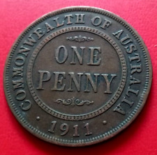 Monnaie Australie 1 Penny 1911 George V  KM#23 [584]