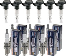 6x Esen Skv Bobine D'Allumage + Beru Bougie pour VW Golf IV 1J1 2.8 V6 4motion
