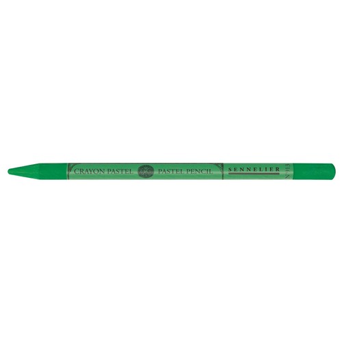 Crayon pastel vert sapin - -,