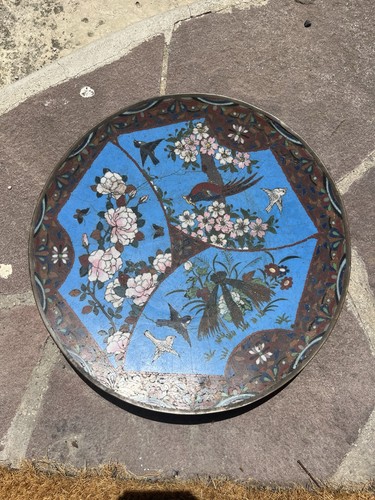 Plat japonais émaux - plat, en