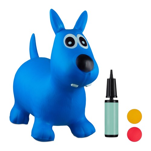 Chien ballon sauteur - , cheval