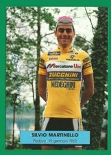 CYCLISME carte cycliste SILVIO
