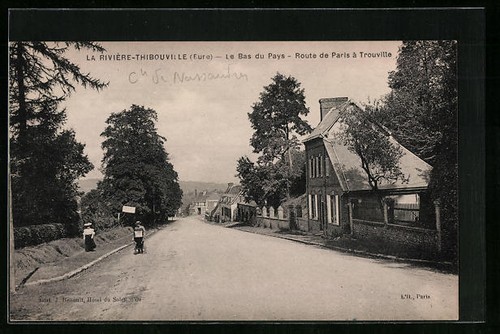 Cpa riviére thibouville - cpa, la