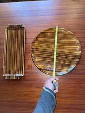 2 plats vintage :1 Plat rond