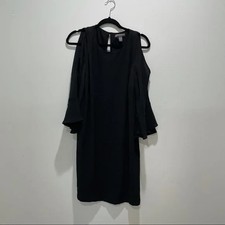 black medium maternity dress