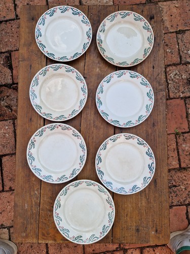 Lot assiettes plates - 7,