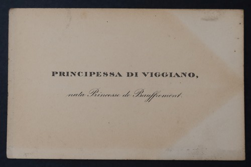 Carte visite noblesse - carte, de