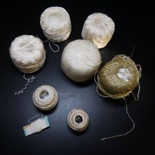 6 pelotes bobines fil coton