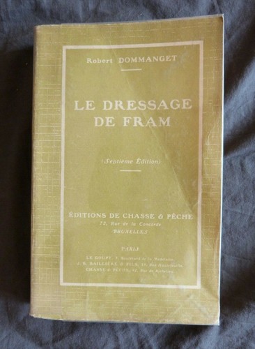 Dommanget le dressage de - r., "le
