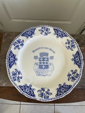 Ancien grand plat Faïence