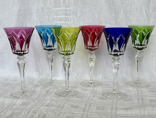 Verres pied cristal - pied,