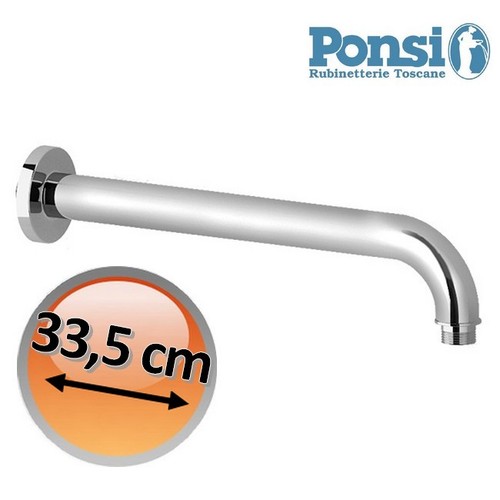 Bras douche rond 335 mm - de,