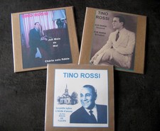 TINO ROSSI -3 disques 78T- Chérie sois fidèle-Ave Maria-années 30/50-Delmet- TBE