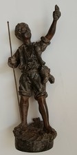 ca 1920 sculpture en régule