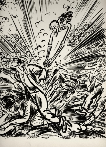 1941 frans masereel gravure - masereel,