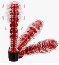 Vibromasseur Rouge à picots