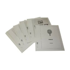 Feuilles pré imprimées Lindner-T France 1972-1976.