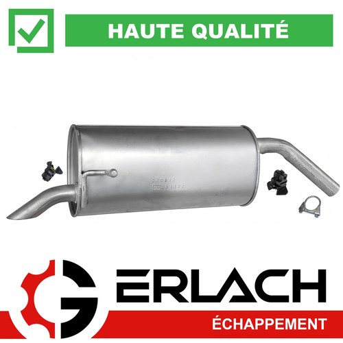 Silencieux arriere pour - , c3