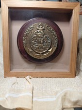 TAPE DE BOUCHE EN BRONZE D UN SOUS MARIN 