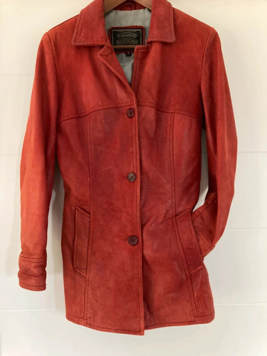 Veste cuir véritable oakwood - cuir,