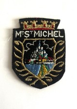 ECUSSON BRODE " MONT ST MICHEL "