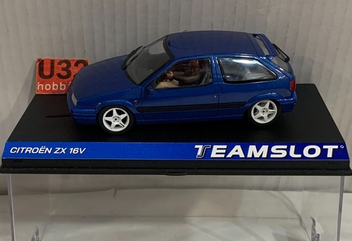 Slot car team - car,