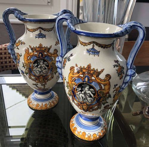 Belle paire vases - belle, anses