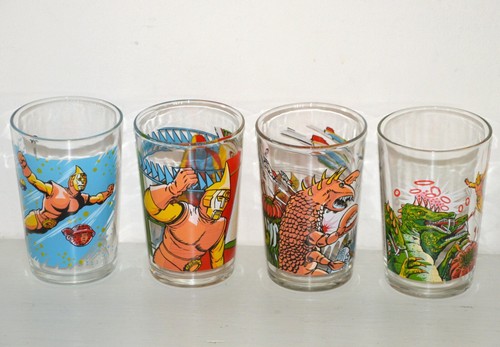 Lot anciens verres à - verres,